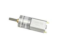 20mm Full Metal Gearbox Reduction electronic starter DC 6V-12V 86RPM Slow Speed 130 Geard electronic starter Large Torque