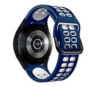 20mm Official Silicone Strap For Samsung Galaxy Watch4 Classic 46 42mm/44 40mm Smartwatch Ridge Sport Bracelet Watch Band Correa