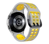20mm Official Silicone Strap For Samsung Galaxy Watch4 Classic 46 42mm/44 40mm Smartwatch Ridge Sport Bracelet Watch Band Correa