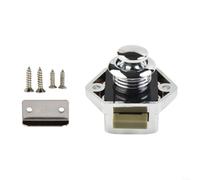 20mm Push Lock per roulotte barca cassetto senza chiave (5200-CH) | Apertura senza chiave, nessuna perdita di chiave, ideale per roulotte, barche, funzionamento rapido