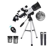 20mm Refractor Mount Telescope with Tripod Finder Scope for Astronomy Beginners, Astronomical Telescope Monocular Telescope for Kids Adults YangRy