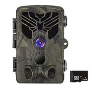 20MP 1080P Trail Camera, Game Camera con visione notturna 0.2s Tempo di attivazione Obiettivo grandangolare 120° attivato dal movimento, 80ft IP65 attivato dal movimento Impermeabile, LCD da 2" for il