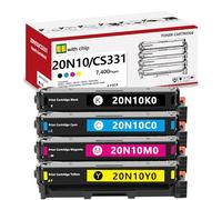 20N10 CS331 CX331 Cartuccia toner di ricambio per Lexmark CX431, CS431 | CS331dw, CS431dw, CX331adwe, CX431adw CX331, CS331 Series stampante laser compatibile con 20N10K0 20N10C0 20N10M0 20N10Y0