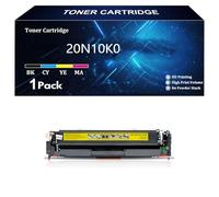 20N10K0 20N10C0 20N10M0 20N10Y0, Cartuccia Toner con Chip Compatibile con Stampante Laser Multifunzione per Lexmark CS331DW CS431DW CX331ADWE CX431ADW,Y-1 Pack