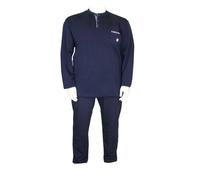 20NODI PIGIAMA CALIBRATO IN CALDO COTONE PER UOMO TAGLIE FORTI