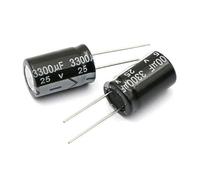 20PC 35V 470uF 10V 1000UF 16V 470UF 25V 330UF 35V 680UF 10V 100UF 25 220UF 47UF 1500UF 10UF 22UF Aluminum Electrolytic Capacitor NWPNLXEA(10V 1000UF 20PCS)
