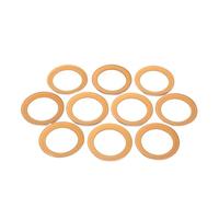 20pc 63.7mm Pompa Anelli Pistone Gomma Anello per Compressore D'aria 1100W Cilindro Diametro Interno Oil-Free Isolato Pompa Accesso