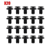 20PC 8mm Clip For-Mercedes Sprinter&vito Passaruota Fodera Orlo & Post. Porta