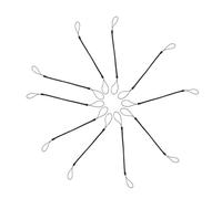 20pc Canciola bobina elastica per il tether in plastica della corda a molla