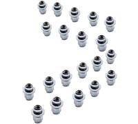 20pc Dadi Delle Ruote In Lega for Jaguar X-Type X400 CF1 QQ6 01-2009 M12 x 1.5