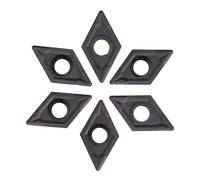 20PC DCMT21.51 DCMT070204 VP15TF Inserti Carburo for Lathe-Turning Tool Supporto