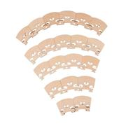 20pcs 1/10 Violino Ponte Acero Stringa Strumenti Accessori (1/10)