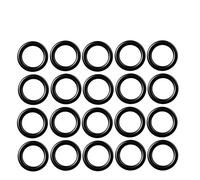 20pcs 1/4 m22 O Anelli kit di anello di tenuta della guarnizione compatibile con il tubo della rondella di pressione Scollegamento rapido Scollegamento Parti di sostituzione della rondella di gomma