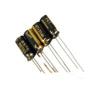 20PCS/100PCS 47uF 25V 25V47UF Audio Electrolytic Capacitor NWPNLXEA(One Size)