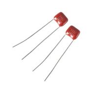 20PCS 100V CBB Capacitors 103J 0.01uF 223J 0.022uF 333J 0.033uF 393J 0.039uF 473J 0.047uF Polypropylene Film Capacitor Kits NWPNLXEA(333J 0.033nF)