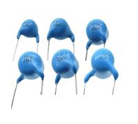 20PCS 101 High Voltage Porcelain Capacitor 100PF 101 10KV 15KV 20KV 25KV 30KV 40KV AUOQKQUT(101 40KV)