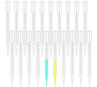 20pcs 10ml Pipette,Pipette contagocce,Pipetta contagocce,Contagocce plastica,Pipetta,Contagocce,Pipette Trasferimento Graduate Trasparenti,per Trasferire Profumo,Olio Essenziale,Laboratorio