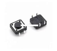 20Pcs 12 x 12mm x 5mm 12 * 12 * 5H Panel PCB Momentary Tactile Tact Push Button Switch DIP RRBXXUYN