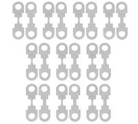 20PCS 12V 60A 50A Striscia fusibile piatta in metallo for auto 42X12mm Argento for VW for for SEAT