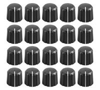 20Pcs 15X135mm Plastica Potenziometro Rotante Pomello per 6mm Diametro Tipo D