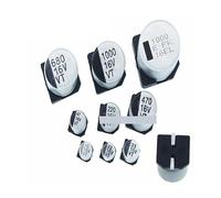 20PCS 16V SMD aluminum electrolytic capacitor 4.7/10/22UF 33UF 47UF 100UF 220UF SMD CZAOINCU(16V 22UF 5X5.4MM)