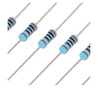 20pcs 1W Metal Film Resistor 0.1 0.12 0.18 0.22 0.25 0.27 0.33 Ohm Five-color Ring 1% Resistance 0.1R 0.12R 0.18R 0.22R 0.25R NWPNLXEA(1W 3K6 20pcs)