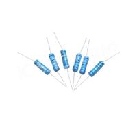 20PCS 2W metal film resistor 1% five-color ring power resistor 0.1~1M 2 4.7 10R 47 100 220 360 470 1K 2.2K 10K 22K 4.7K 100K Ohm CZAOINCU(3.3 Ohm)
