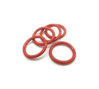 20pcs 3,5 Millimetri CS O Ring Guarnizioni Red Silicon O-Ringen Guarnizione OD 41 millimetri-80mm Resistenza alle Alte Temperature O Tipo Anello di Tenuta Rondella (Taglia : 44x37x3.5mm)
