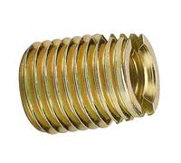 20Pcs 302 Accessori per Inserti Filettati Autofilettanti in Acciaio Al Carbonio Boccola Filettata M12 a 8 M5 Interno (Interno M12*1.75 esterno M16*1.5 lunghezza 22mm)