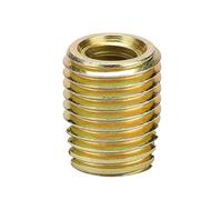 20Pcs 302 Accessori per inserti filettati autofilettanti in acciaio al carbonio Strumento di riparazione a vite per riparazione elicoidale (da M2 a M12)(M4 interno * 0,7 esterno M6,5 * 0,75: 8 mm)
