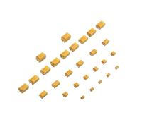 20PCS 3216A 3528B 6032C 7343D Tantalum capacitor 100UF 150UF 220UF 330UF 470UF 6.3V 10V 16V 25V 35V 50V 4.7/6.8/10/15/22/33/47UF MQXFCZUX(A 10V33UF)