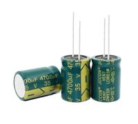 20PCS 35V4700UF high frequency low impedance aluminum electrolytic capacitor 4700uf 35v 18 * 25MM EKFBQBGW