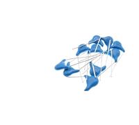 20pcs 3KV blue ceramic capacitor 2.2NF3.3NF 4.7NF 10NF 222M 332M 472M 103M NWPNLXEA(222M 3KV 7.5MM)