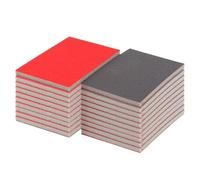 20pcs 3x4 pollici 180 levigatura a grana spugne ultra sottili a secco bagnato morbido per mobili in legno lucidatura in metallo