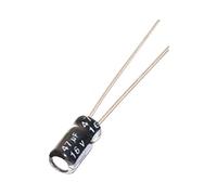 20pcs 4 * 7MM 1UF 3.3UF 4.7UF 10UF 33UF Condensatore elettrolitico in alluminio ad alta frequenza bassa ESR/impedenza 10V 16V 50V 25V Elementi di accumulo di energia (Size : 16V 47UF 4x7)
