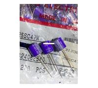 20pcs/50pcs 25SC47M 25v47uf Os-con Polymer Solid Capacitor 10X10 47uF/25V Electrolytic Capacitor EKFBQBGW(One Size)