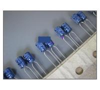 20PCS/50PCS blue robe electrolytic capacitor 50v0.22uf 4x5 AUOQKQUT(One Size)