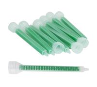 20PCS/50PCS Ugello di Miscelazione Epossidica Miscelatore da 6.3 pollici Punta di Miscelazione della Resina di Plastica Punta dell'ugello di Miscelazione Statica a 24 Elementi(20PCS)