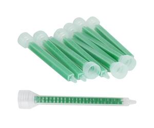 20PCS/50PCS Ugello di Miscelazione Epossidica Miscelatore da 6.3 pollici Punta di Miscelazione della Resina di Plastica Punta dell'ugello di Miscelazione Statica a 24 Elementi(50PCS)