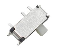 20PCS 7 Pin Mini Interruttore a scorrimento On-OFF 2 posizioni Micro Interruttore a levetta a scorrimento 1P2T H = 1.5MM Interruttore a scorrimento orizzontale in miniatura SMD