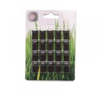 20PCS Accessorio per la protezione delle piante Pressione Antivento Atomizzazione Ugello a ventaglio piatto Irrigatore anti-deriva Compatibile con droni spray agricoli(BROWN 05)