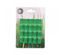20PCS Accessorio per la protezione delle piante Pressione Antivento Atomizzazione Ugello a ventaglio piatto Irrigatore anti-deriva Compatibile con droni spray agricoli(GREEN 015)