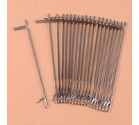 20pcs Aghi for Gancio for Macchina for Maglieria Fit For Silver Reed Singer Studio Empisal Knitmaster LK150 LK360 prestazione