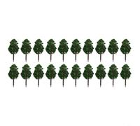 20Pcs Alberi Modello Albero Modello Albero Diorama Albero Paesaggio In Miniatura Alberi Per Mini Treno Layout Decorazione Del Paesaggio E Scena Accessori Utilizzato Per La Costruzione Di Modelli FAI