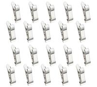20Pcs Alta Resistenza Reverse Morsetto Metallo Documenti Clip per Metalworking Cantiere Scuola Ufficio Gestione Metallo Reverse Clamp