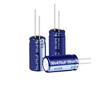 20Pcs Aluminum Electrolytic Capacitor High Frequency Low Capacitors 16V 25V 35V 50V 7000Hours Long Service Life NWPNLXEA(50V220UF 8x16)
