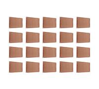 20pcs Bakelite PCB Board 5x7cm Base 2.54mm Distanza tra i fori 1.0mm Per Progetti elettronici Elettronica Prototipazione Board