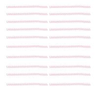 20pcs bobine di legame a spirale 30 foglio ABS Legatura a spirale di plastica per lavoro di cartoleria (Rosa)