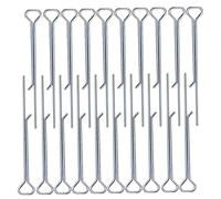 20pcs Cancile di cuffie, strumento di centraggio di centesimi di serratura fai -da -te in acciaio inossidabile da 4, 3 pollici per forniture per la produzione di candele.