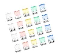 20Pcs Candy Colorato Graffette per la Casa File Management Multicolor Paper Morsetti